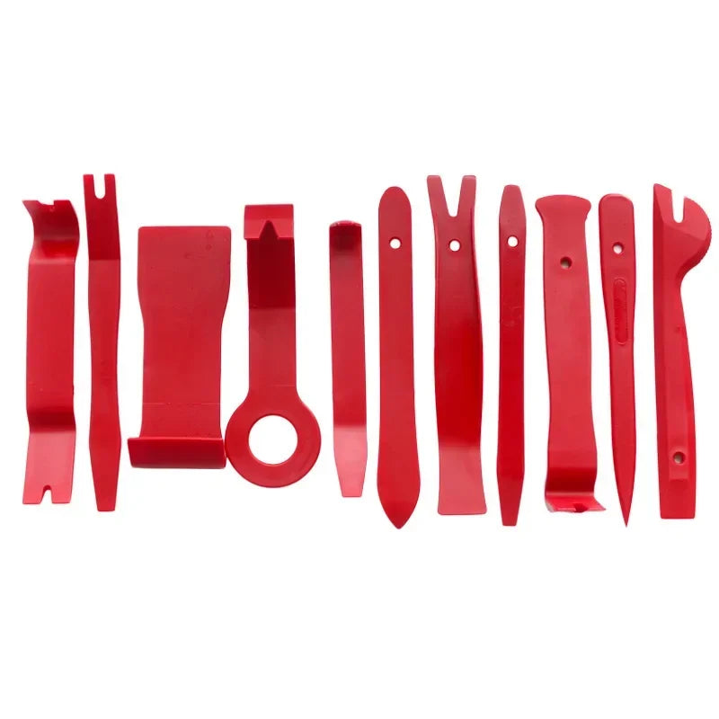 Car Trim Clip & Fastener Assortment Kit - 410pcs Retainer Set with Panel Removal Pry Tools