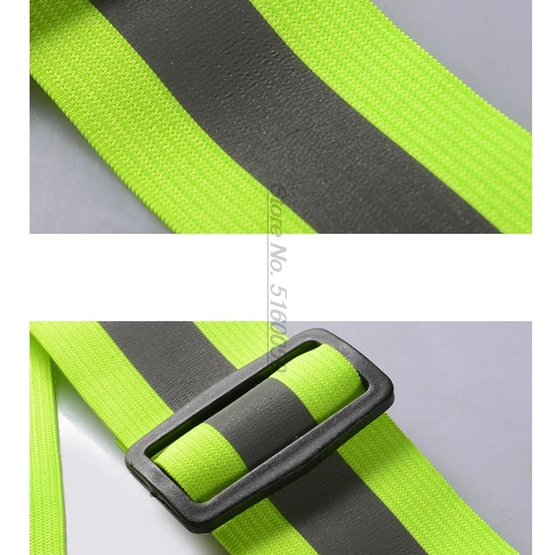 Motorcycle Reflective Safety Vest - High Visibility Riding Gear