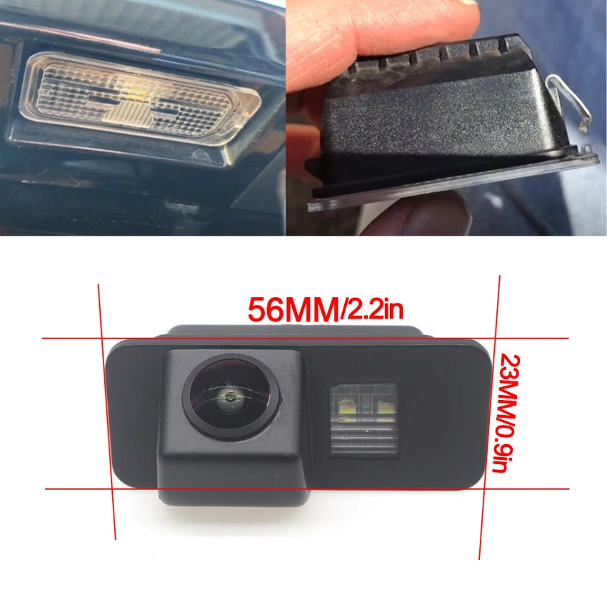 CCD Rear View Backup Camera for Ford Focus C307, Fiesta & Kuga (2008-2014) and Jaguar F-Type (2013-2015)