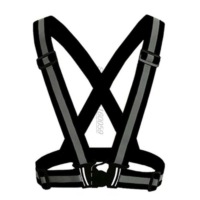 Motorcycle Reflective Safety Vest - High Visibility Riding Gear