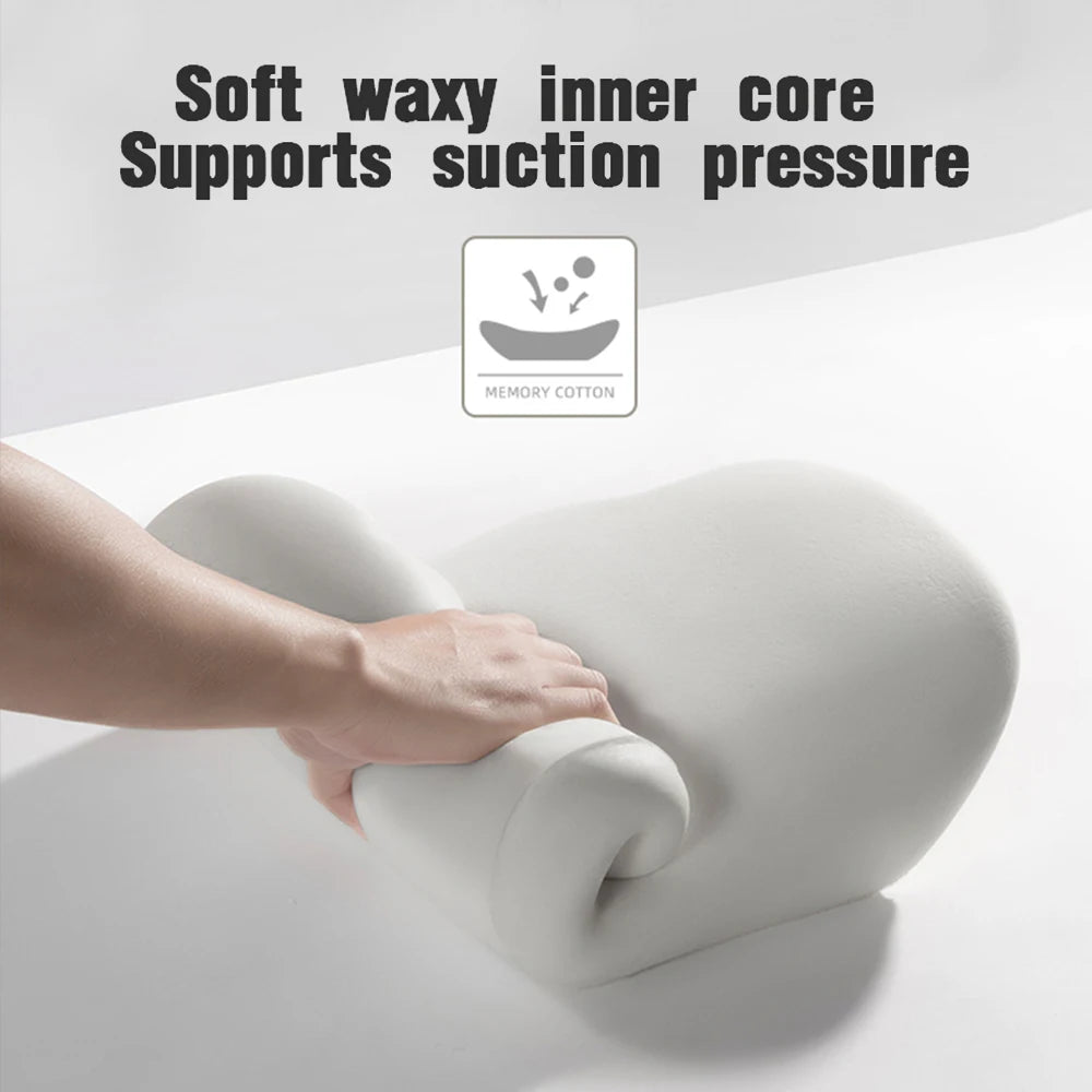 Memory Foam Car Headrest & Lumbar Support Pillow