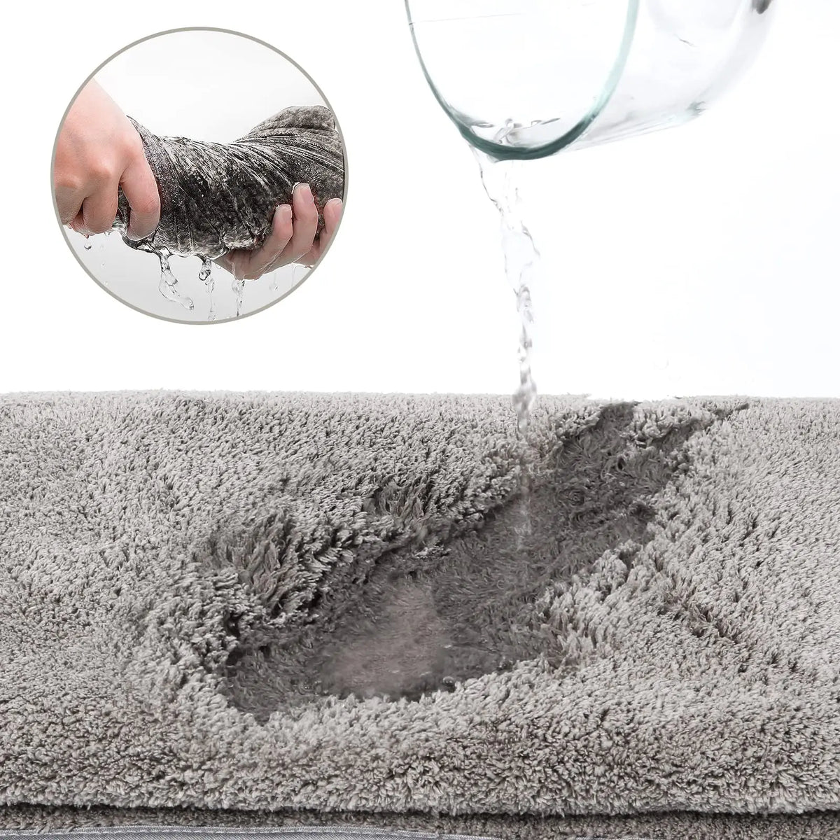 Microfiber Car Drying Towel - Super Absorbent Cleaning & Polishing Cloth