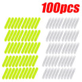 Motorcycle Helmet Reflective Warning Stickers - Night Safety Decals