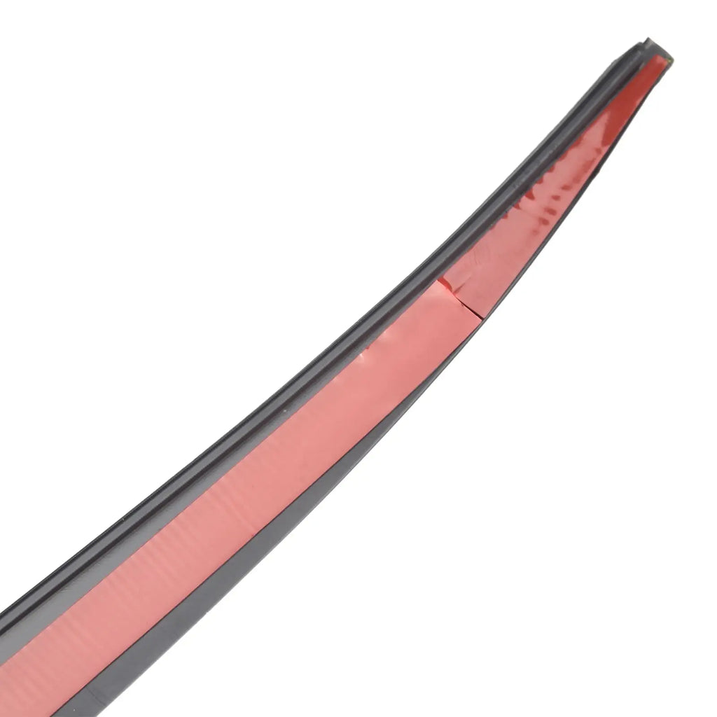 Universal 1.2M Carbon Fiber Soft Rear Roof Trunk Spoiler – Rear Wing Lip Trim
