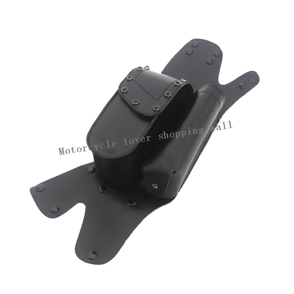 Motorcycle Saddlebag Tool & Water Bottle Holder - Guard Bag for Harley Touring, Road King, Electra Glide