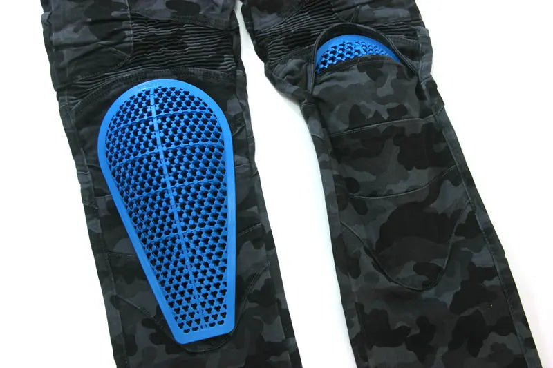 Motorcycle Riding Armor - CE Knee & Hip Protector Pad Set