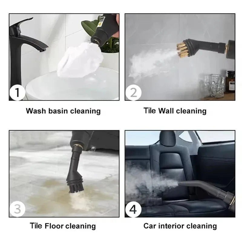 Portable Handheld Steam Cleaner – High-Temperature Pressurized Cleaning Machine for Car & Kitchen