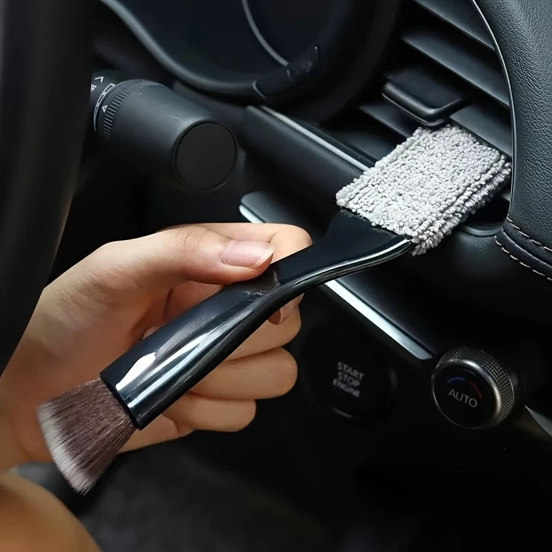 Car Interior Detailing Brush - Soft-Bristled Cleaning Tool for Dashboards & Vents