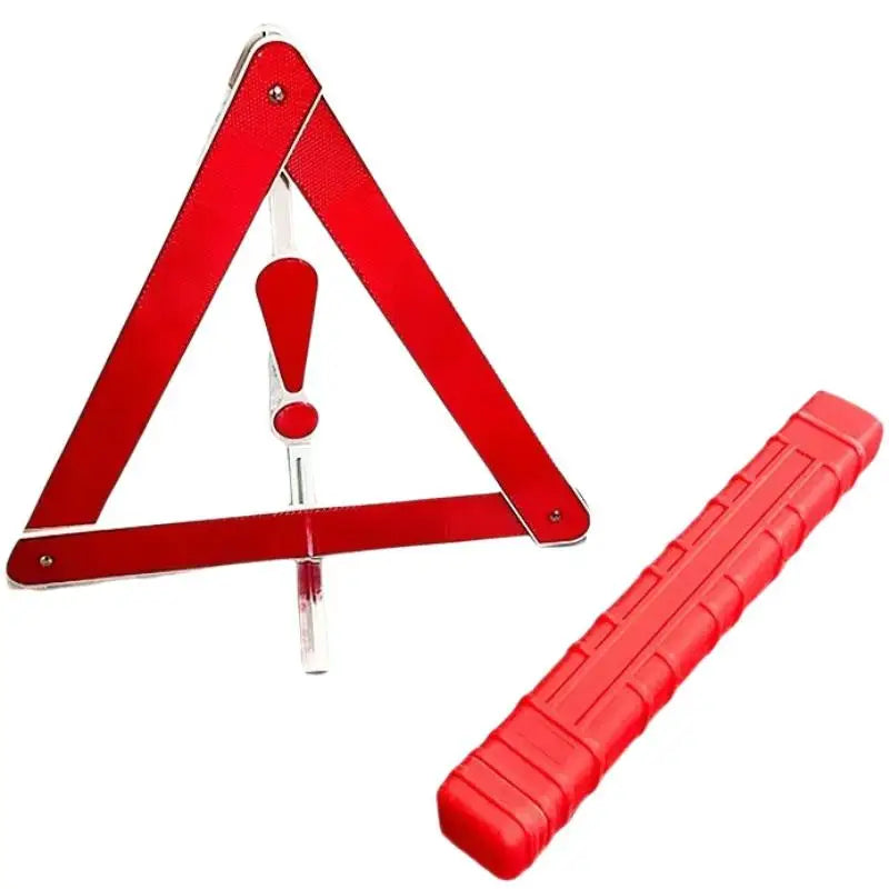 Warning Triangle Kit - Foldable Roadside Emergency Set