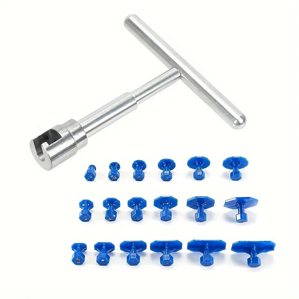 Paintless Dent Repair Kit - Auto Body Sheet Metal Dent Puller Hand Tool Set