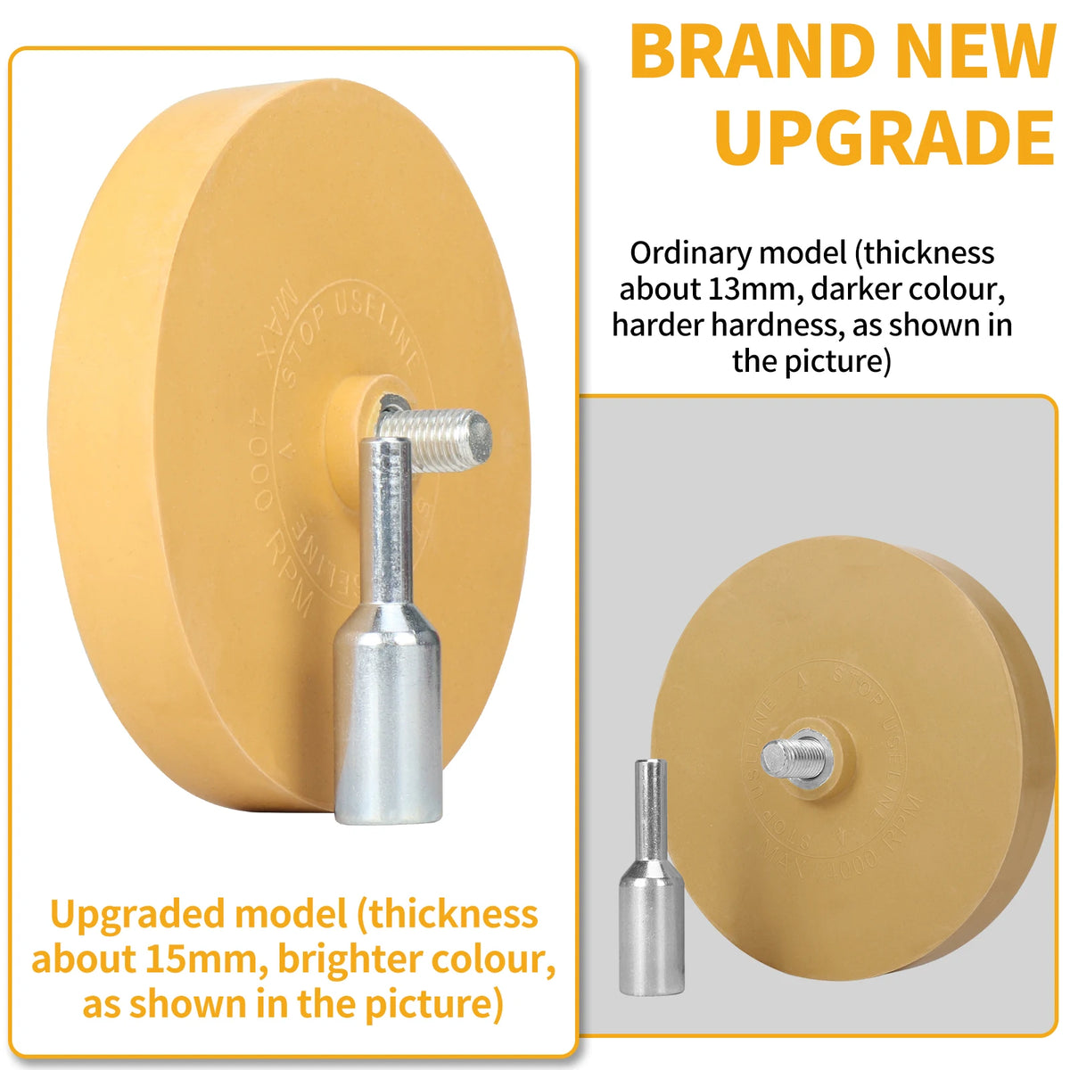 SIFANG Car Eraser Wheel – Adhesive & Decal Removal Tool