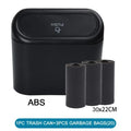 Mini Car Trash Can with Lid – Leakproof Car Garbage Bin for Auto Interior