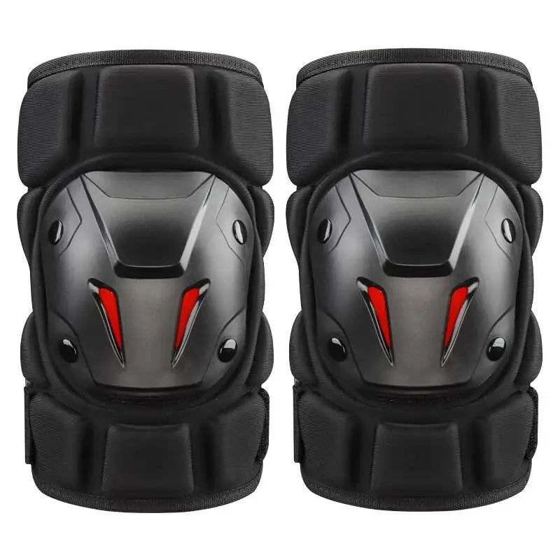Motorcycle Knee & Elbow Guards - Windproof All-Season Gear