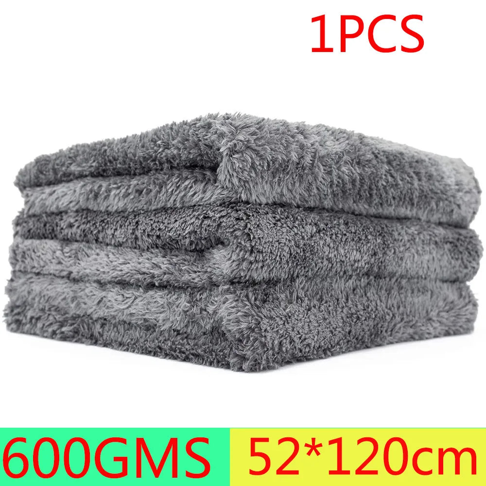 Microfiber Car Drying Towel - Super Absorbent Cleaning & Polishing Cloth