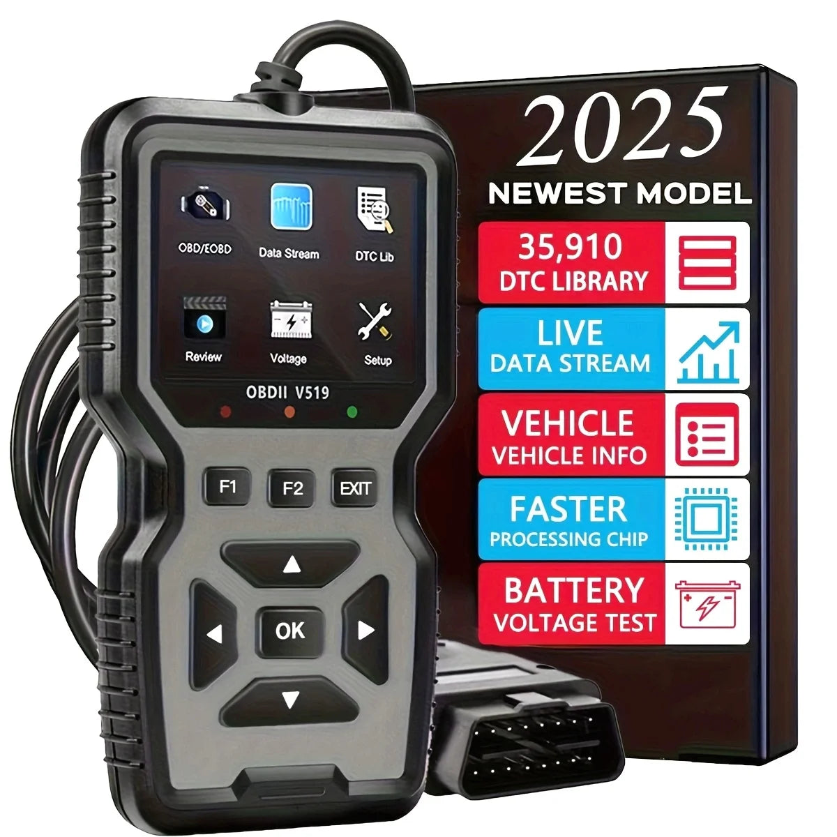 2026 Elite OBD2 Scanner - Professional Heavy-Duty Car Diagnostic Tool