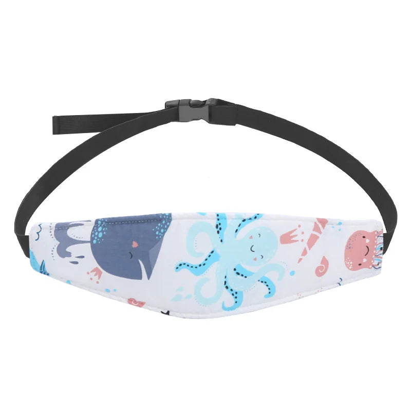 Baby Car Seat Head Support Pillow – Adjustable Neck & Sleep Positioner