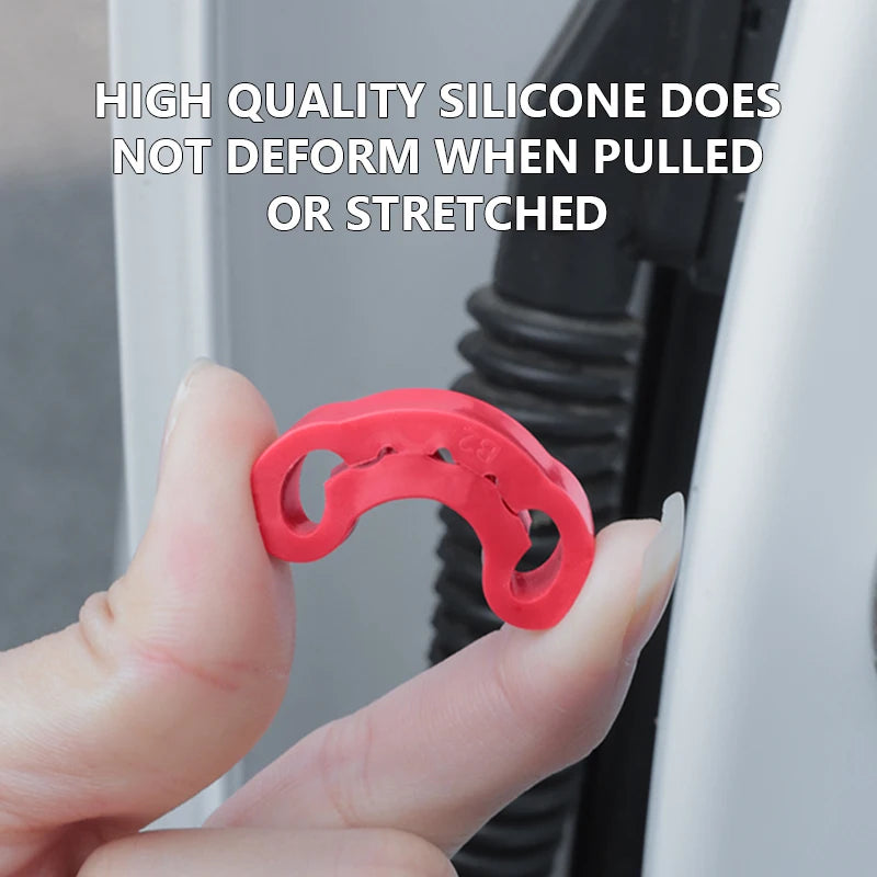 4Pcs Car Door Shock Absorber Buffer – Soundproof Anti-Vibration Pad