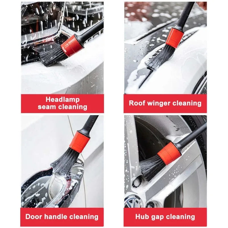 Car Detailing Brush Set - Vent & Gap Cleaning Kit