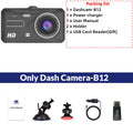 1080P Touch Screen Dash Cam - Front & Rear Car DVR with Night Vision