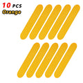 Helmet Safety Reflective Warning Stickers - Waterproof High-Visibility Strip (10pc)