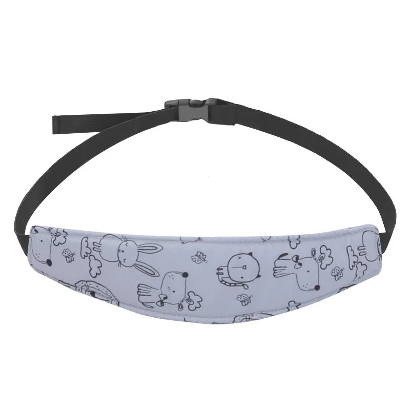 Baby Car Seat Head Support Pillow – Adjustable Neck & Sleep Positioner