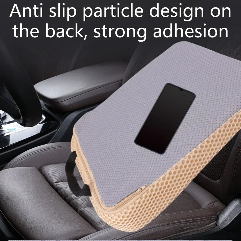 Memory Foam Car Seat Height Cushion – Ergonomic Driving Booster Pad