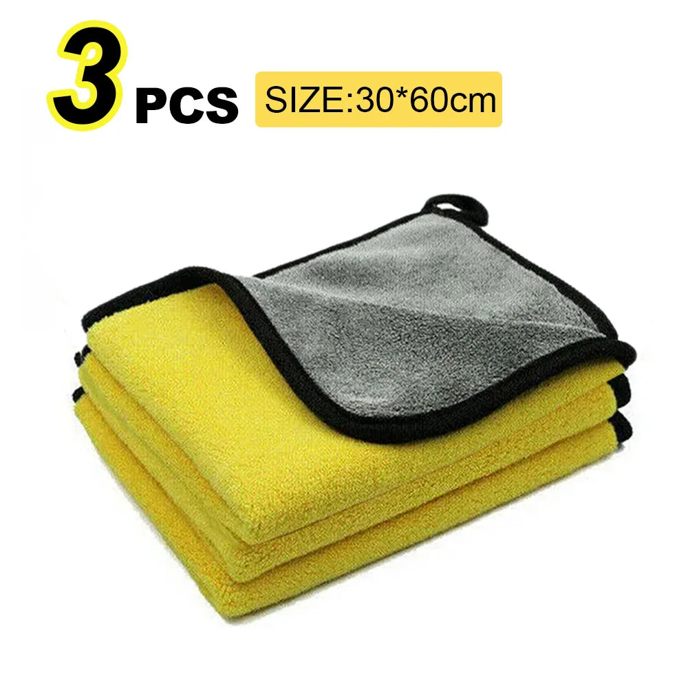 Car Wash Microfiber Towel - Cleaning, Drying & Detailing Cloth