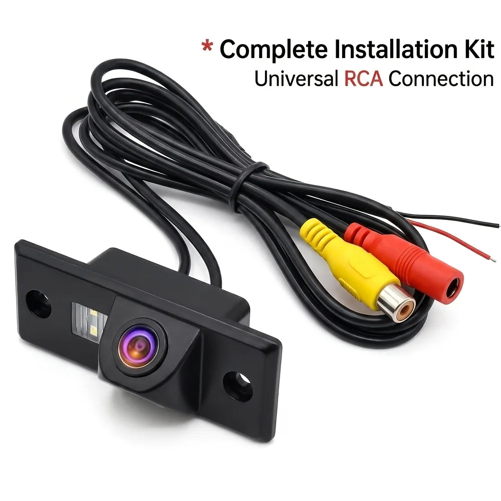 Rear View Backup Camera for VW Golf, Passat, Jetta, Tiguan, Touareg, Polo, Sharan, Santana & Skoda