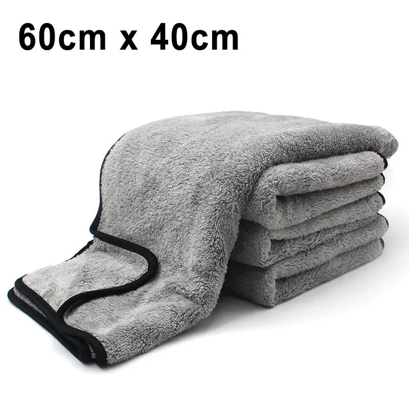 SEAMETAL Microfiber Car Wash Towel - Ultra-Soft, High Absorbent Cleaning & Drying Cloth