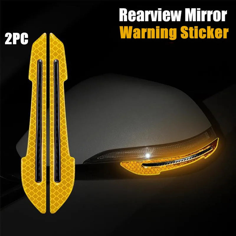 Car Wheel Hub Reflective Strip – Rim Safety Warning Sticker