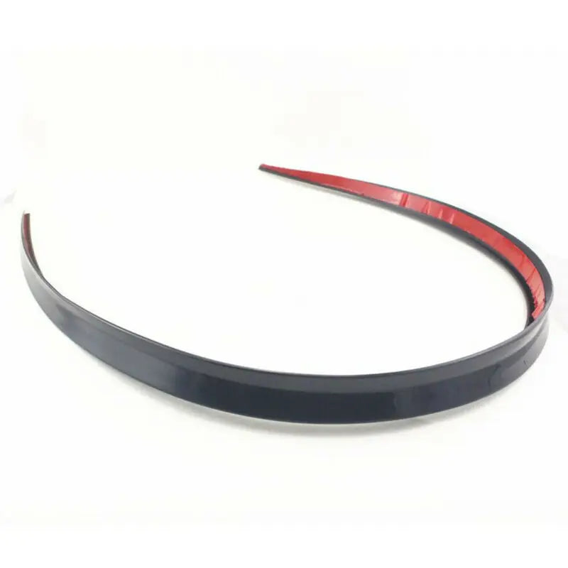 Universal 1.2M Carbon Fiber Soft Rear Roof Trunk Spoiler – Rear Wing Lip Trim