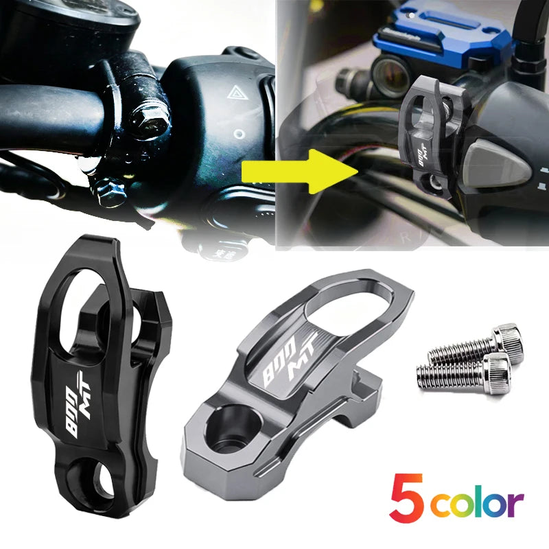 Motorcycle Handlebar Helmet Hanger - Duffel Bag Hook for CFMOTO 800MT