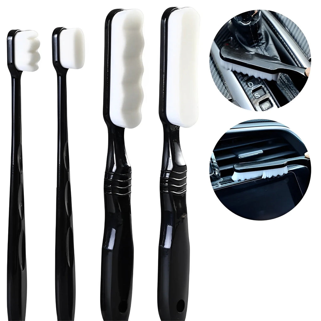 Car Detailing Brush Kit - Dashboard, Air Vent & Gap Cleaning Set