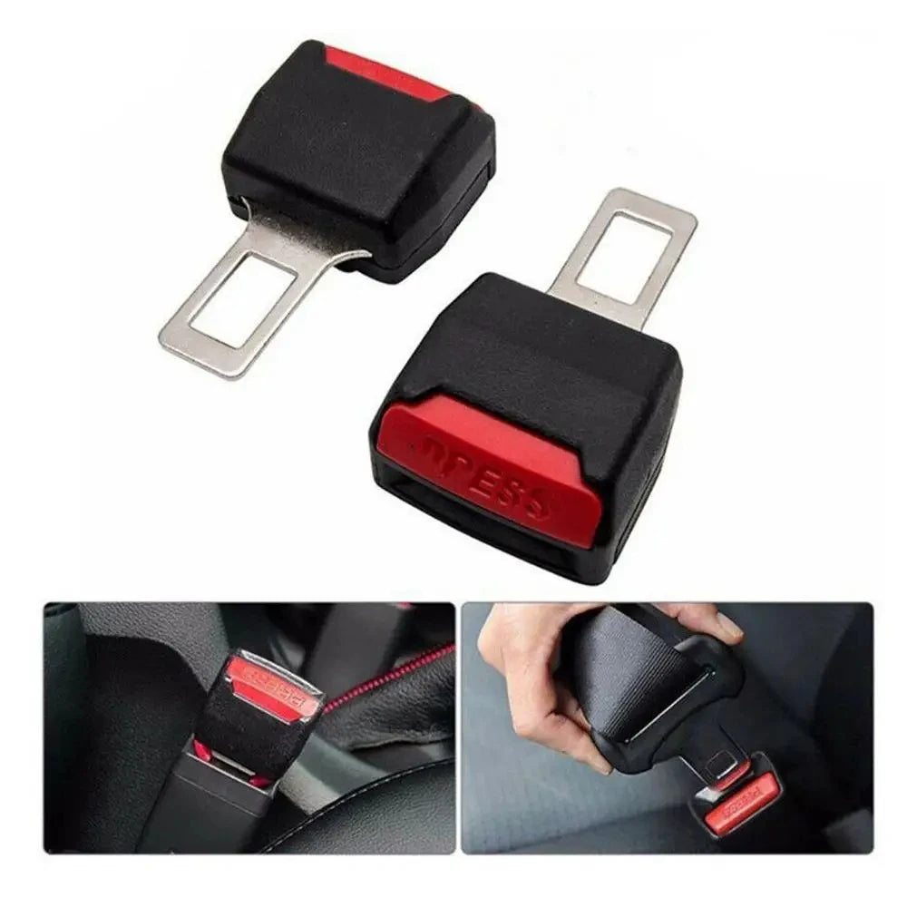 Car Seat Belt Clip Extender – Safety Buckle Lock, 2 PCS