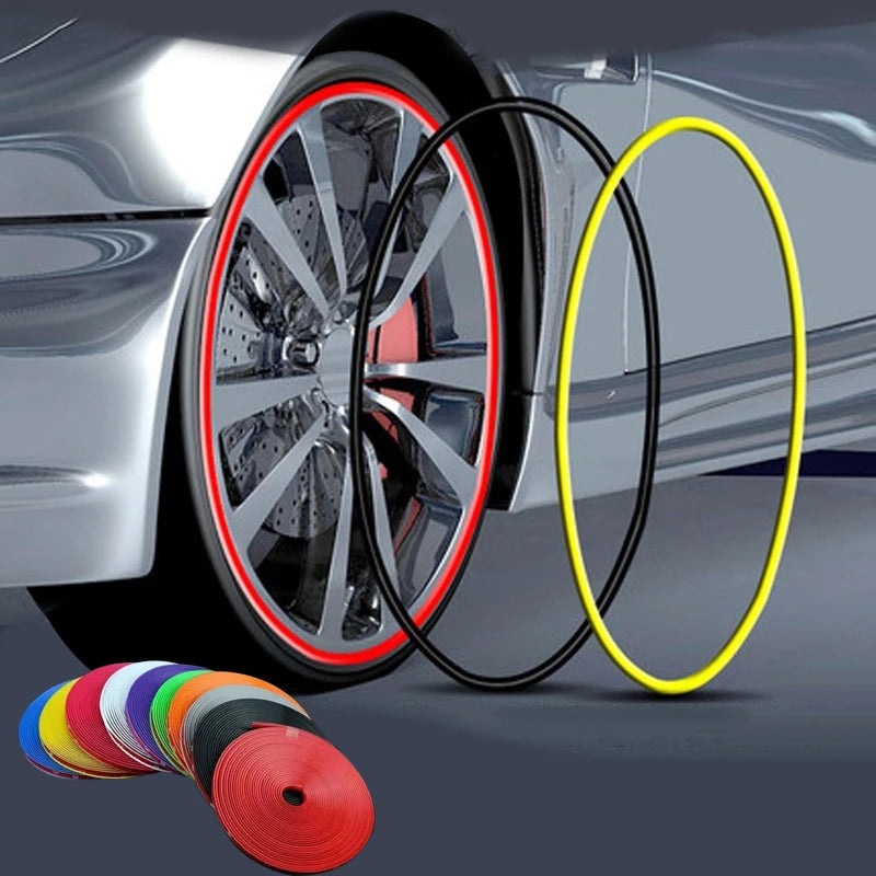 Universal Car Rim Protector Strip – Wheel Edge Guard Sticker
