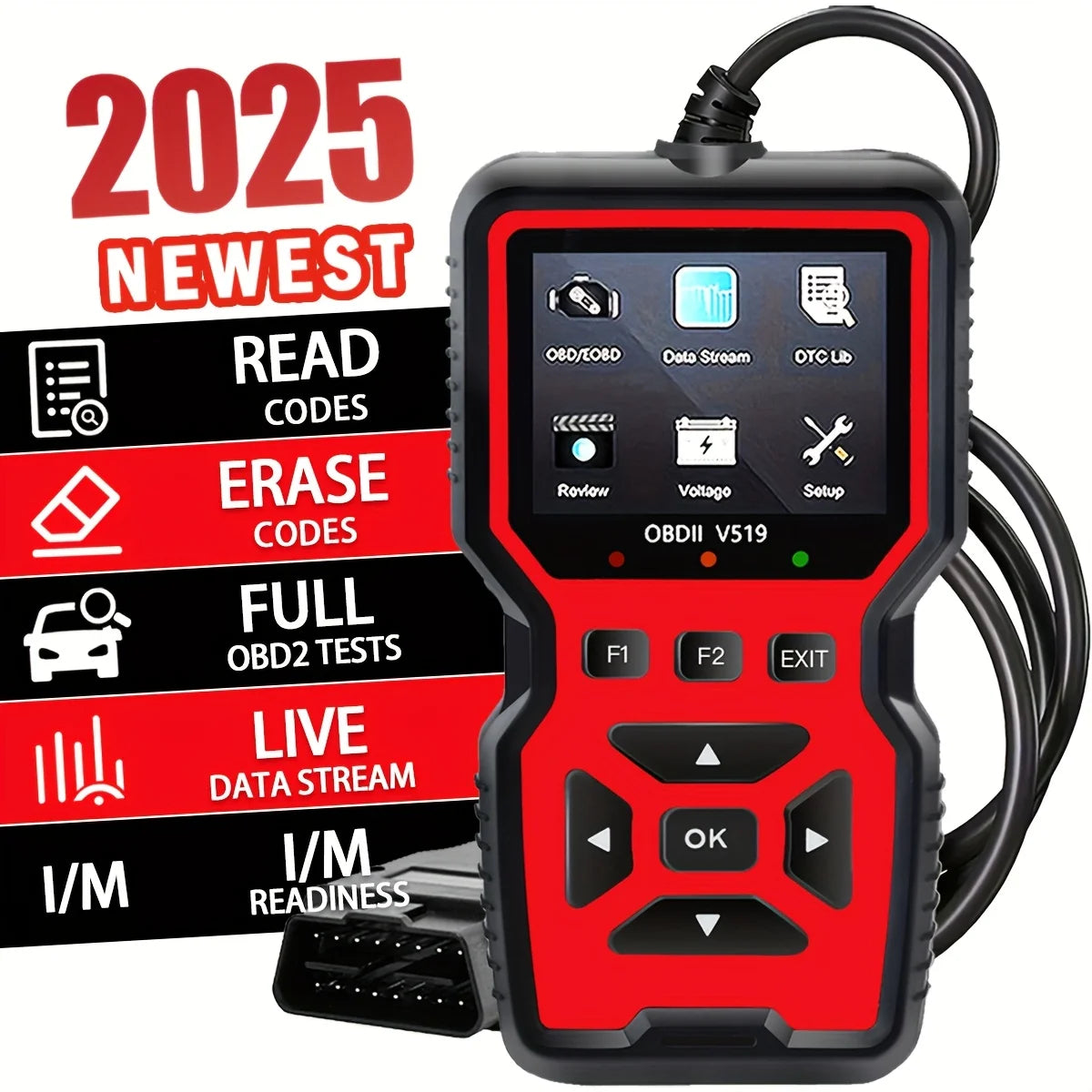 2026 Elite OBD2 Scanner - Professional Heavy-Duty Car Diagnostic Tool