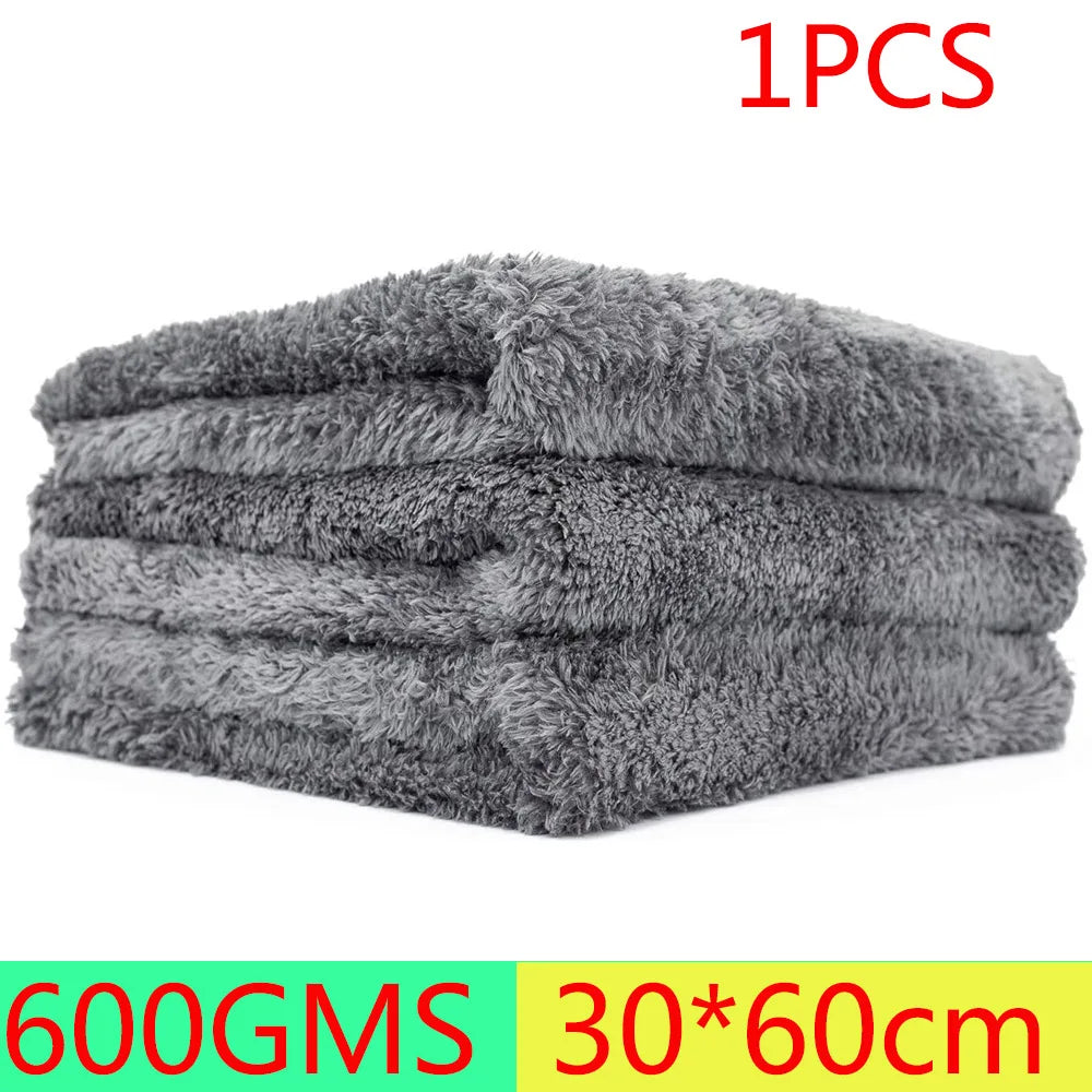 Microfiber Car Drying Towel - Super Absorbent Cleaning & Polishing Cloth