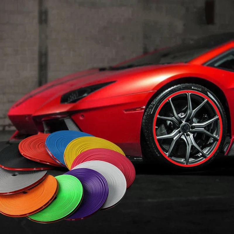 Universal Car Rim Protector Strip – Wheel Edge Guard Sticker