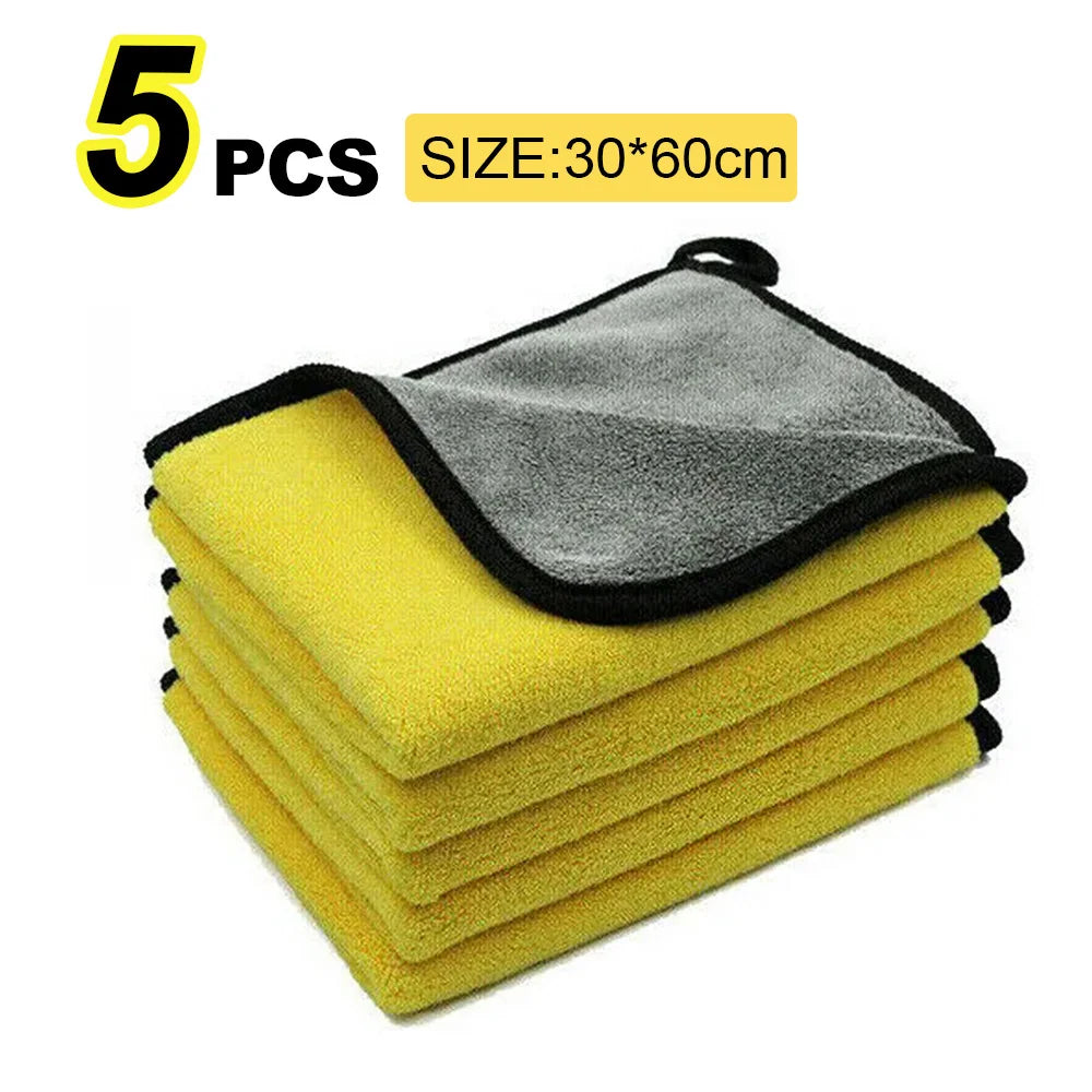 Car Wash Microfiber Towel - Cleaning, Drying & Detailing Cloth