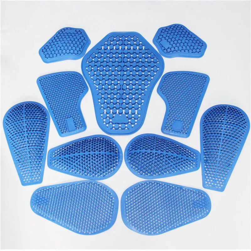 Motorcycle Riding Armor - CE Knee & Hip Protector Pad Set