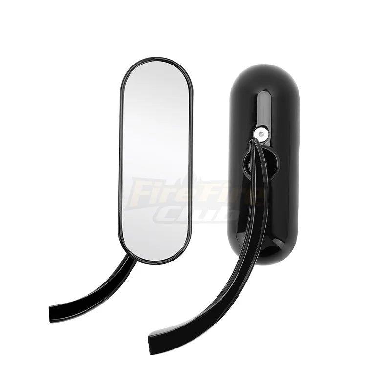 Motorcycle Side Mirrors - Universal Mirror Set for Harley Touring, Dyna, Softail & Sportster