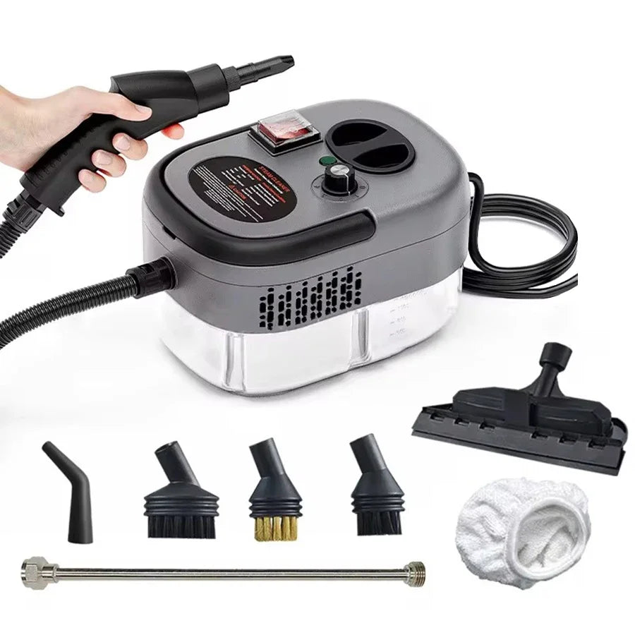 Portable Handheld Steam Cleaner – High-Temperature Pressurized Cleaning Machine for Car & Kitchen