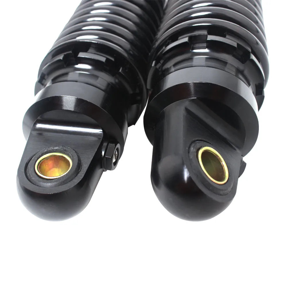 Motorcycle Rear Shock Absorbers - 360mm Universal Pair for Harley, Kawasaki, Honda, Yamaha, Suzuki, ATV