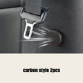 2Pcs Magnetic Car Seat Belt Clip Holder – PU Leather Seatbelt Stopper