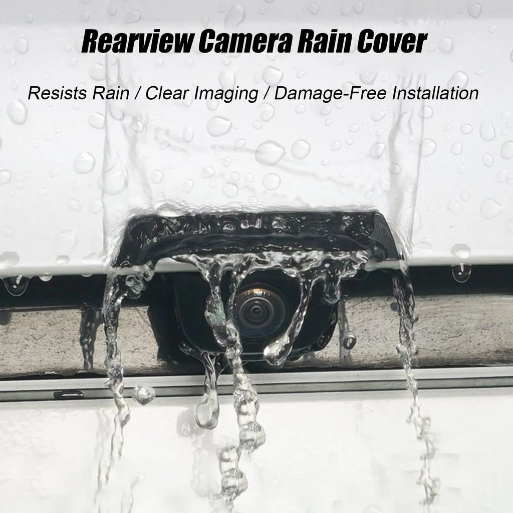 Car Rear Camera Cover - Rainproof Dust Shield Protection (2.8in)