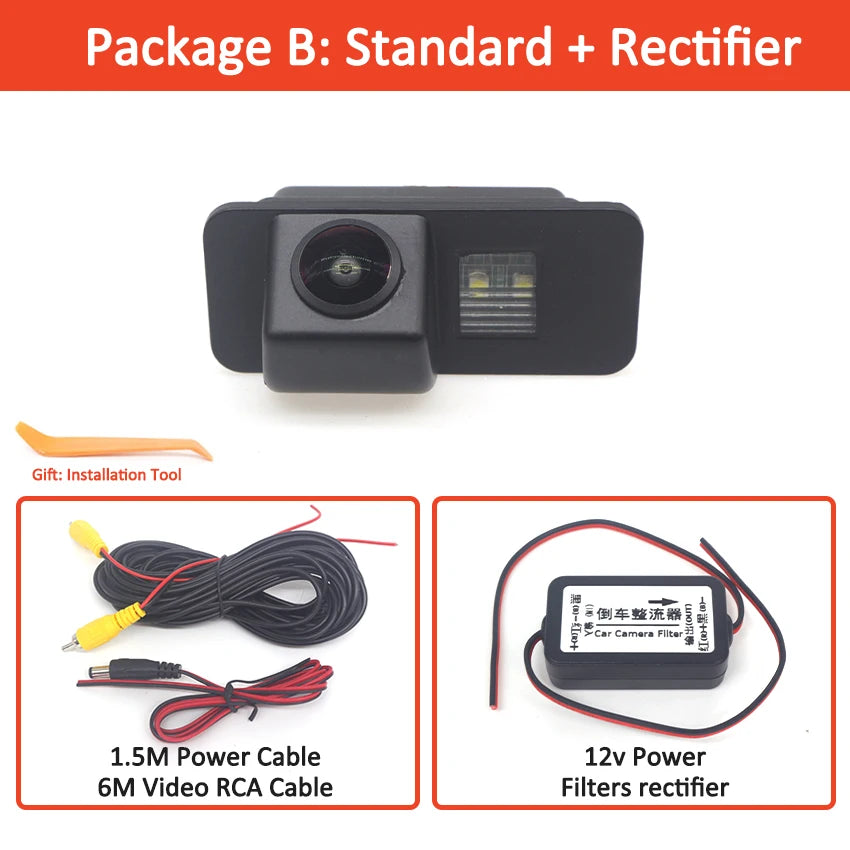 CCD Rear View Backup Camera for Ford Focus C307, Fiesta & Kuga (2008-2014) and Jaguar F-Type (2013-2015)