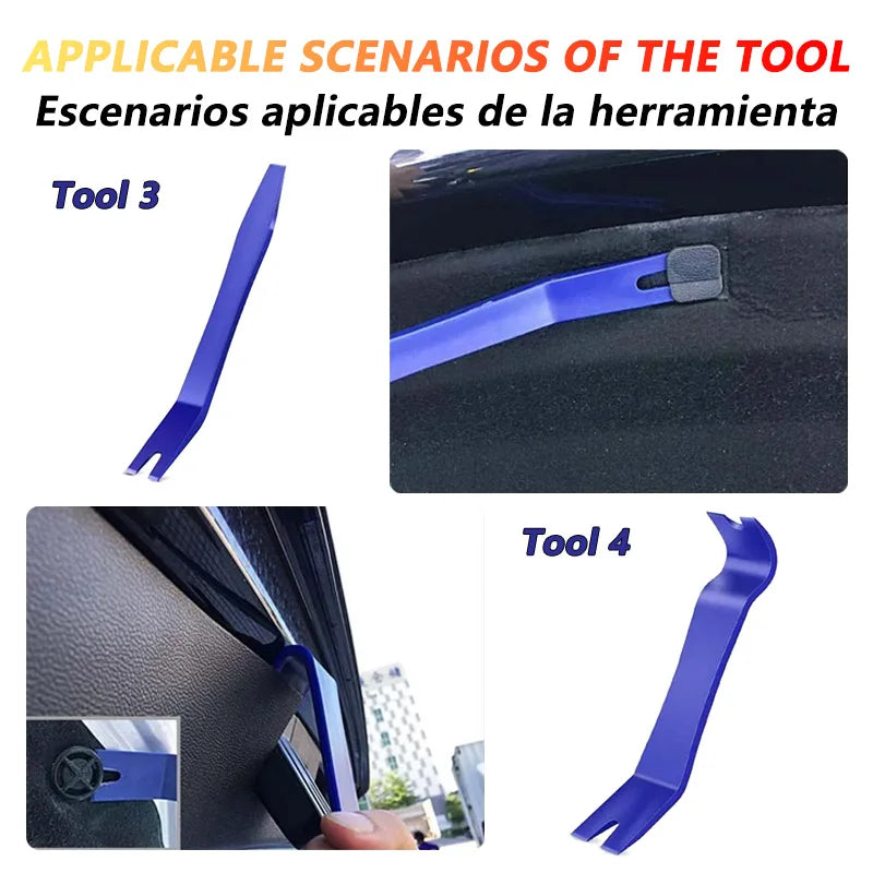 Car Trim Removal Tool Kit - Interior Panel & Dashboard Disassembly Set