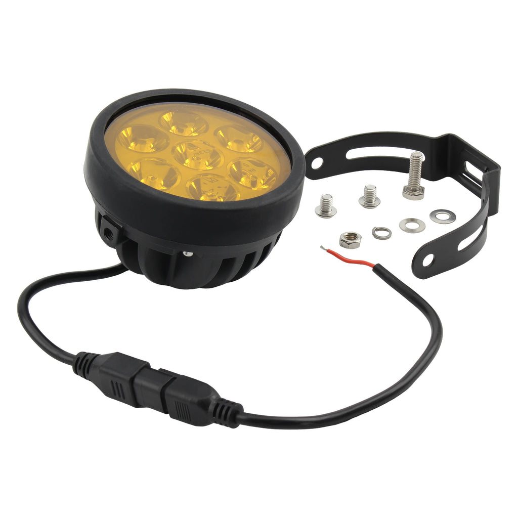 Motorcycle LED Spotlights - 4.5" ATV UTV Off-Road Auxiliary Driving Lights