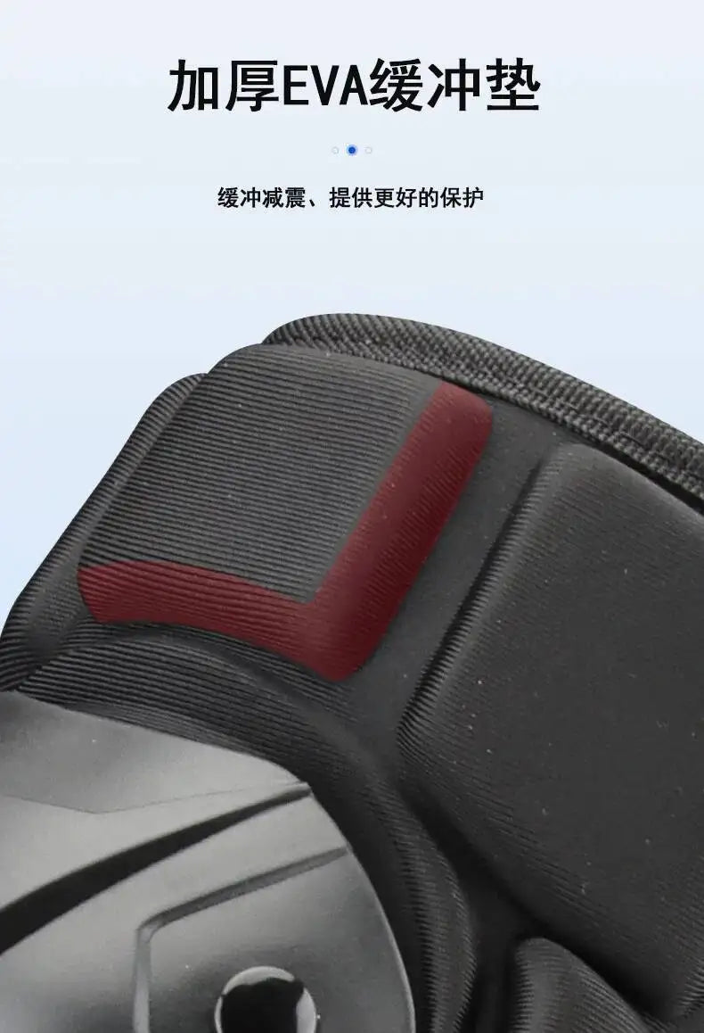 Motorcycle Knee & Elbow Guards - Windproof All-Season Gear