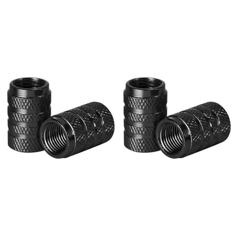 4Pcs Aluminum Tire Valve Stem Caps – Dust Cover Wheel Accessories